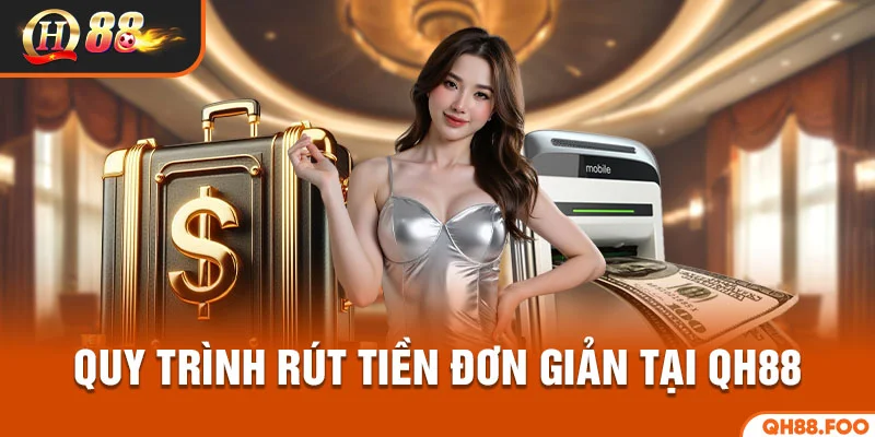 Quy trình rút tiền đơn giản